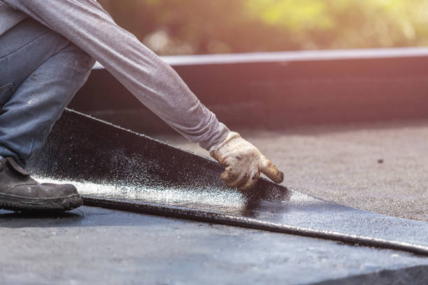 Professional Waterproofing technician working in Friesland, WI